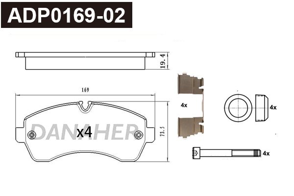 DANAHER ADP0169-02