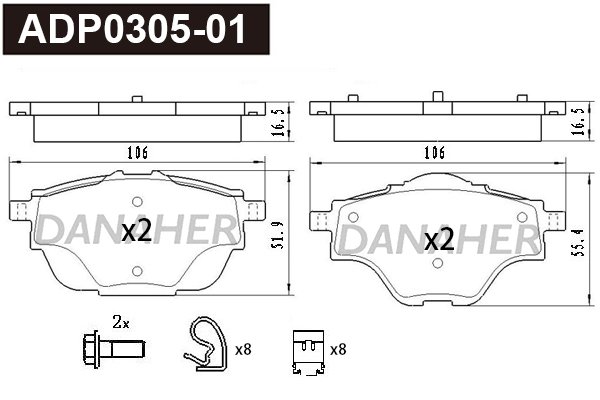 DANAHER ADP0305-01