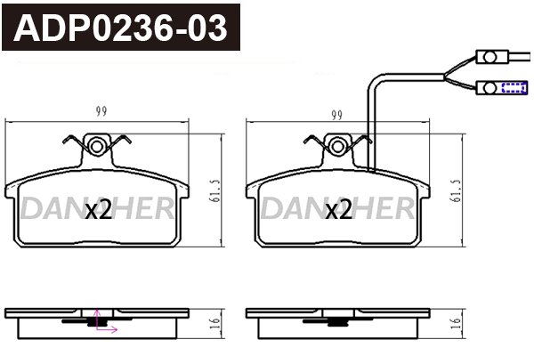 DANAHER ADP0236-03