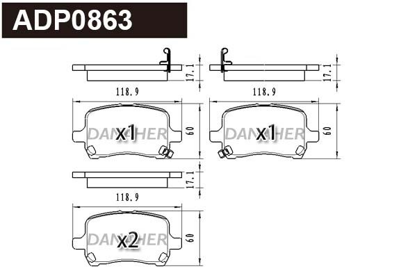 DANAHER ADP0863