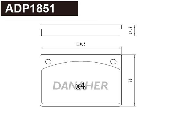 DANAHER ADP1851