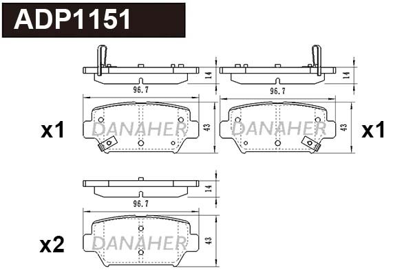 DANAHER ADP1151