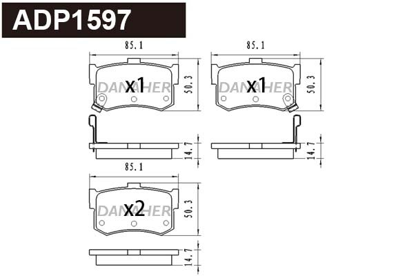 DANAHER ADP1597