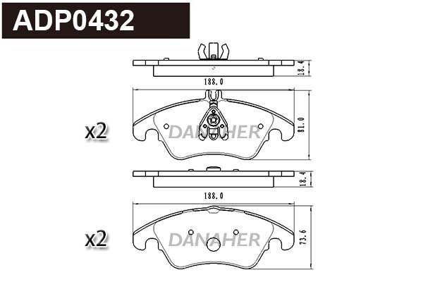 DANAHER ADP0432