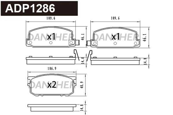 DANAHER ADP1286 DANAHER ADP1286