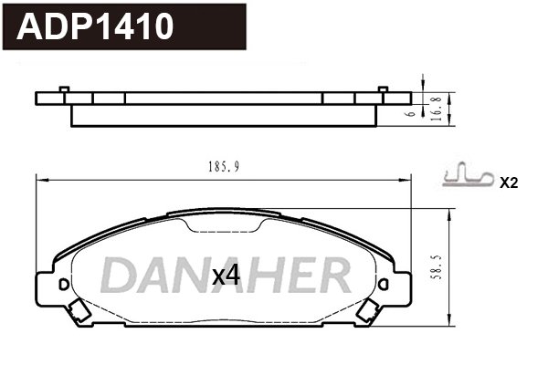 DANAHER ADP1410 DANAHER ADP1410