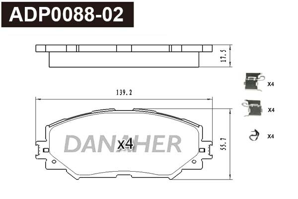 DANAHER ADP0088-02