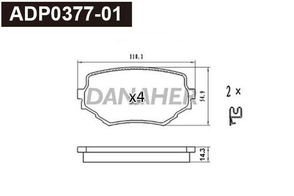 DANAHER ADP0377-01