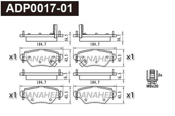 DANAHER ADP0017-01