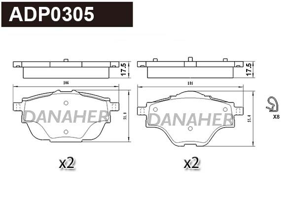 DANAHER ADP0305