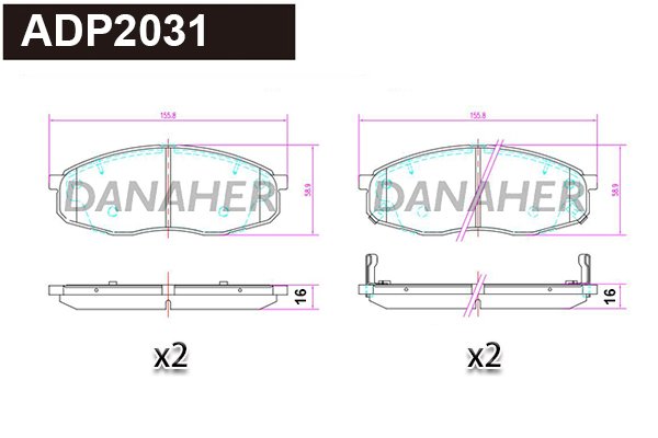 DANAHER ADP2031 DANAHER ADP2031