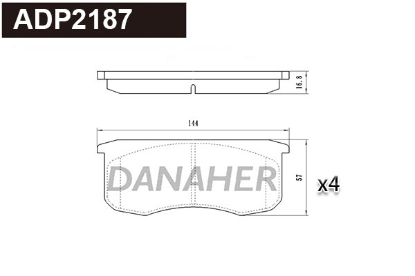DANAHER ADP2187