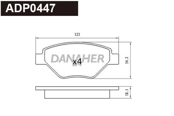 DANAHER ADP0447 DANAHER ADP0447