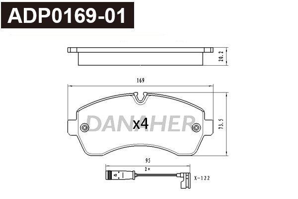 DANAHER ADP0169-01