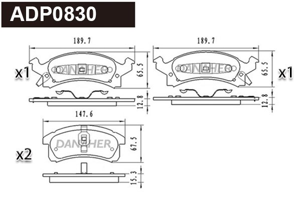 DANAHER ADP0830