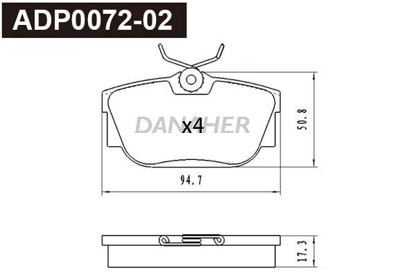 DANAHER ADP0072-02