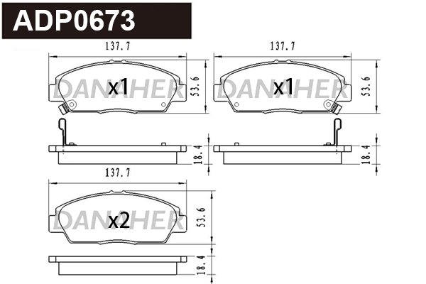 DANAHER ADP0673