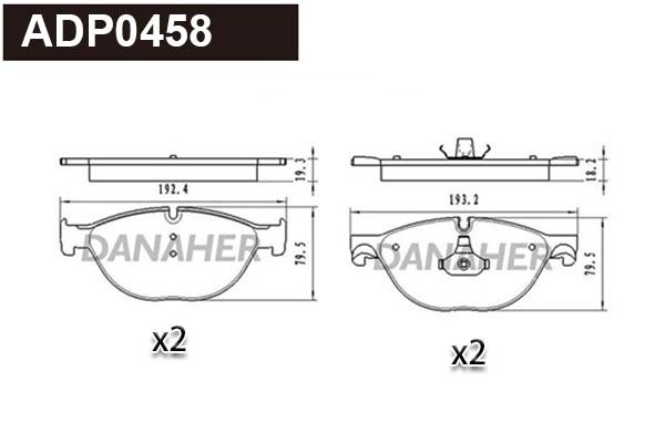 DANAHER ADP0458 DANAHER ADP0458