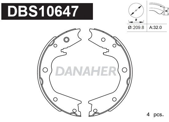 DANAHER DBS10647 DANAHER DBS10647