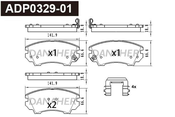 DANAHER ADP0329-01