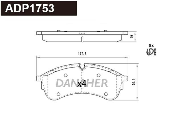 DANAHER ADP1753