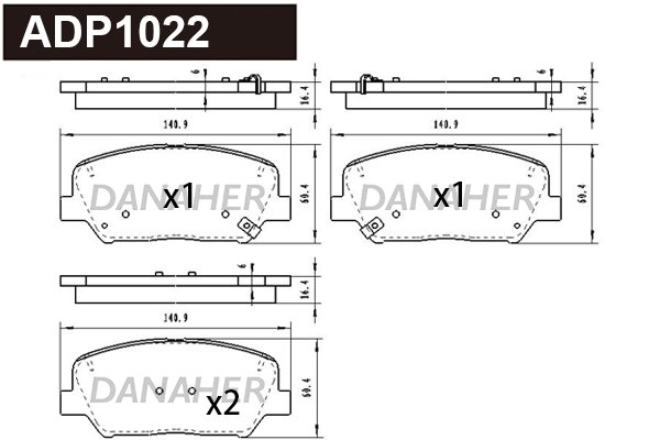 DANAHER ADP1022