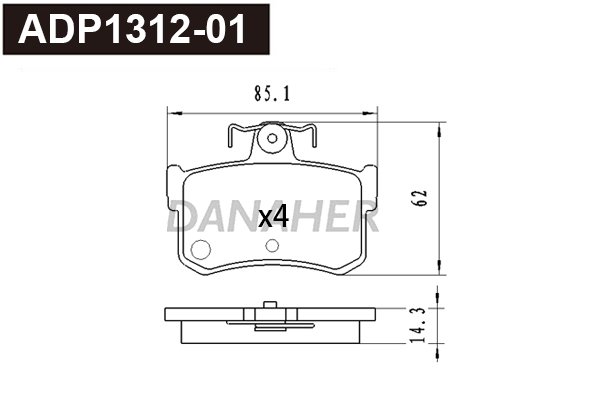 DANAHER ADP1312-01