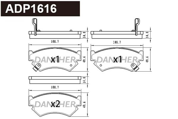 DANAHER ADP1616