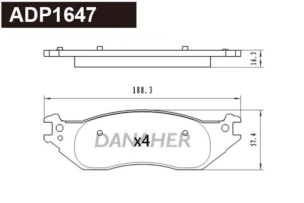 DANAHER ADP1647