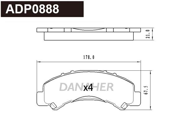 DANAHER ADP0888