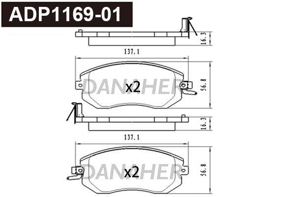 DANAHER ADP1169-01