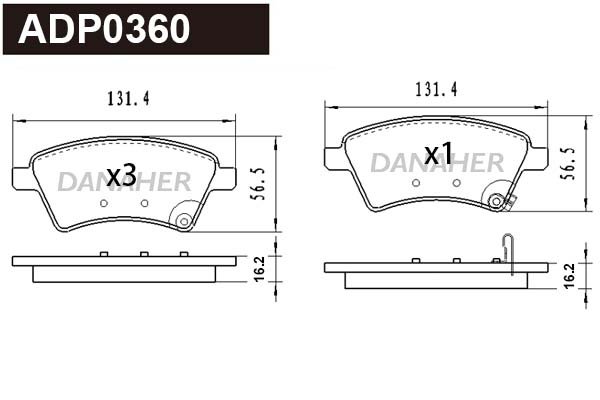 DANAHER ADP0360