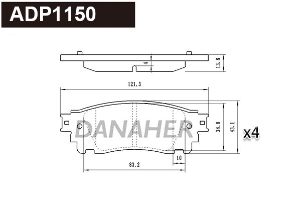 DANAHER ADP1150