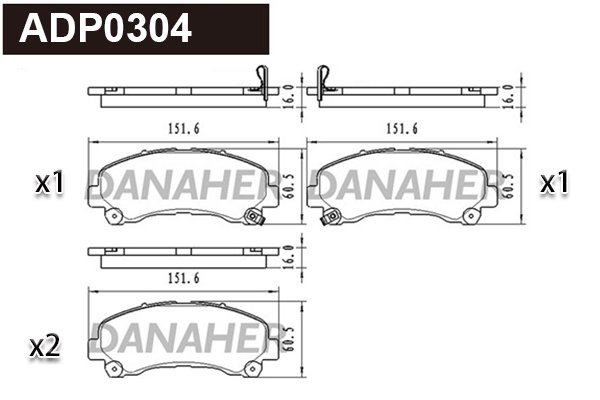 DANAHER ADP0304