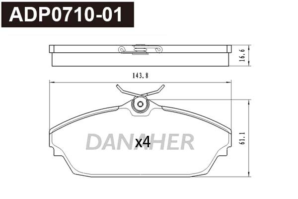 DANAHER ADP0710-01 DANAHER ADP0710-01