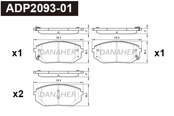DANAHER ADP2093-01 DANAHER ADP2093-01