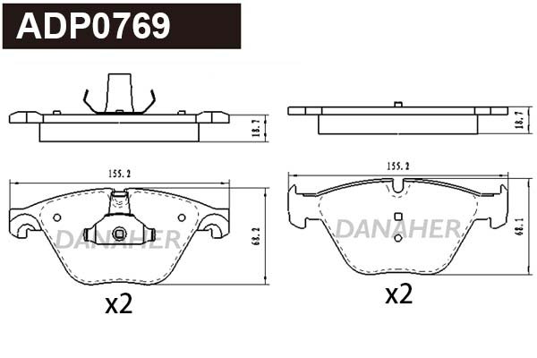 DANAHER ADP0769 DANAHER ADP0769