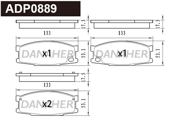 DANAHER ADP0889