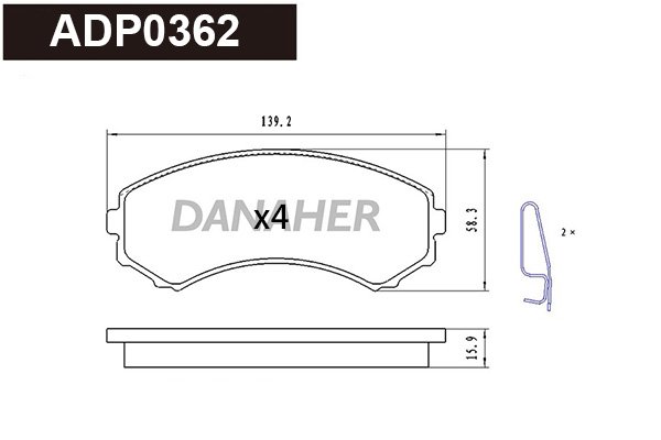 DANAHER ADP0362