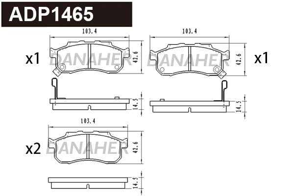DANAHER ADP1465
