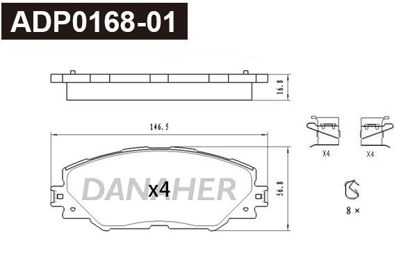 DANAHER ADP0168-01