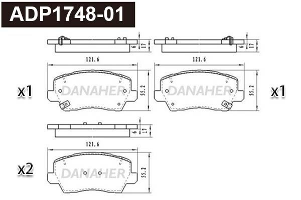 DANAHER ADP1748-01