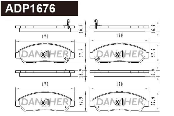 DANAHER ADP1676