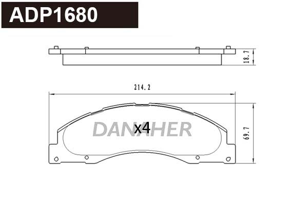 DANAHER ADP1680