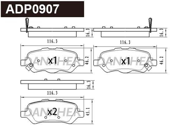 DANAHER ADP0907