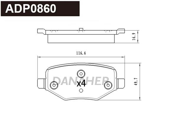 DANAHER ADP0860