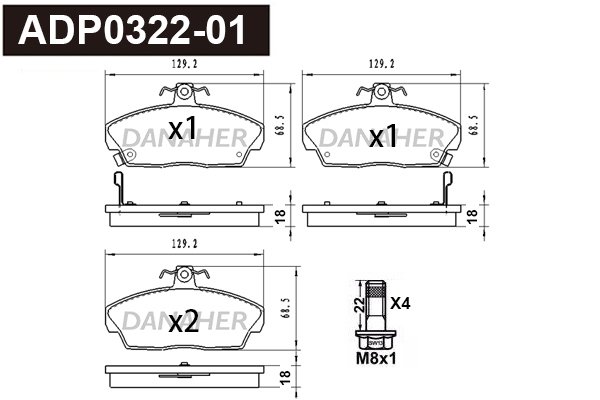 DANAHER ADP0322-01