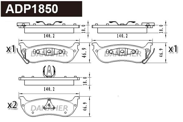 DANAHER ADP1850