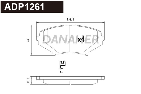 DANAHER ADP1261