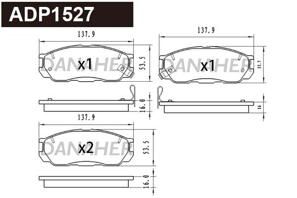 DANAHER ADP1527 DANAHER ADP1527